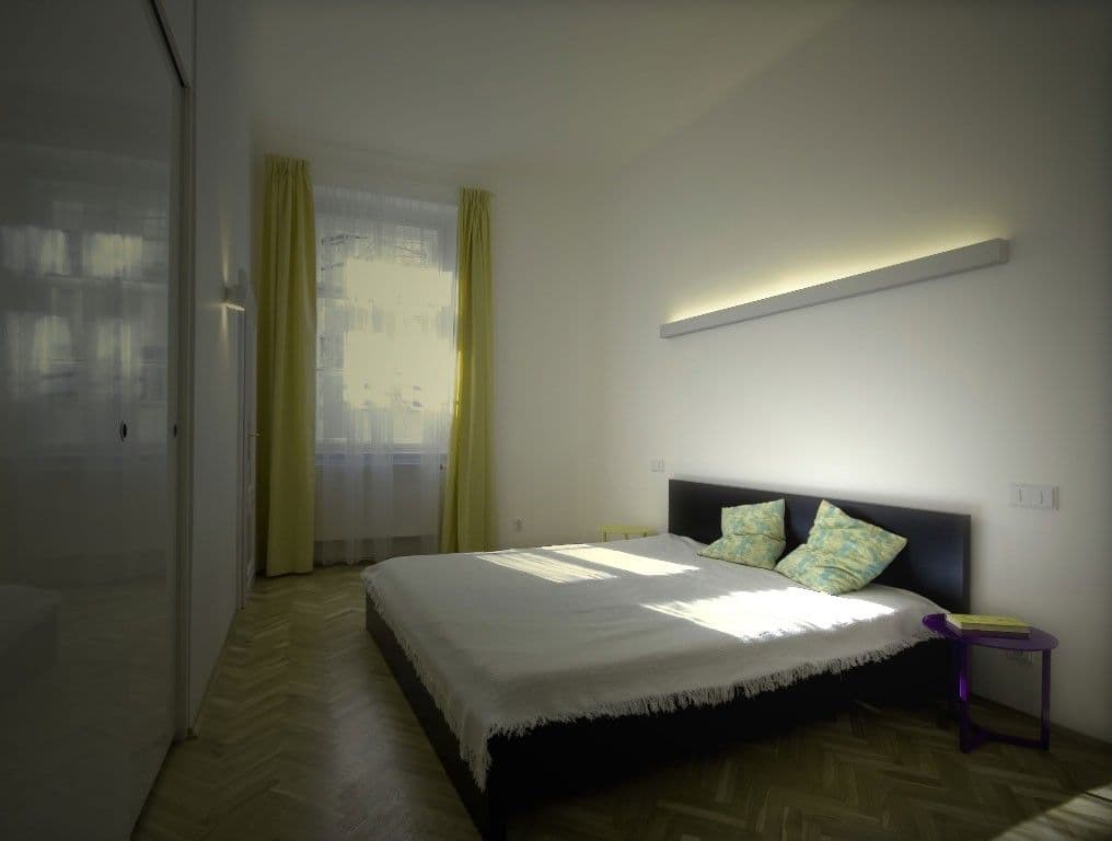 2 bedroom with open-plan kitchen flat to rent, 75 m², Jirečkova, Prague, Prague 2 bedroom with open-plan kitchen flat to rent, 75 m², Jirečkova, Prague, Prague
