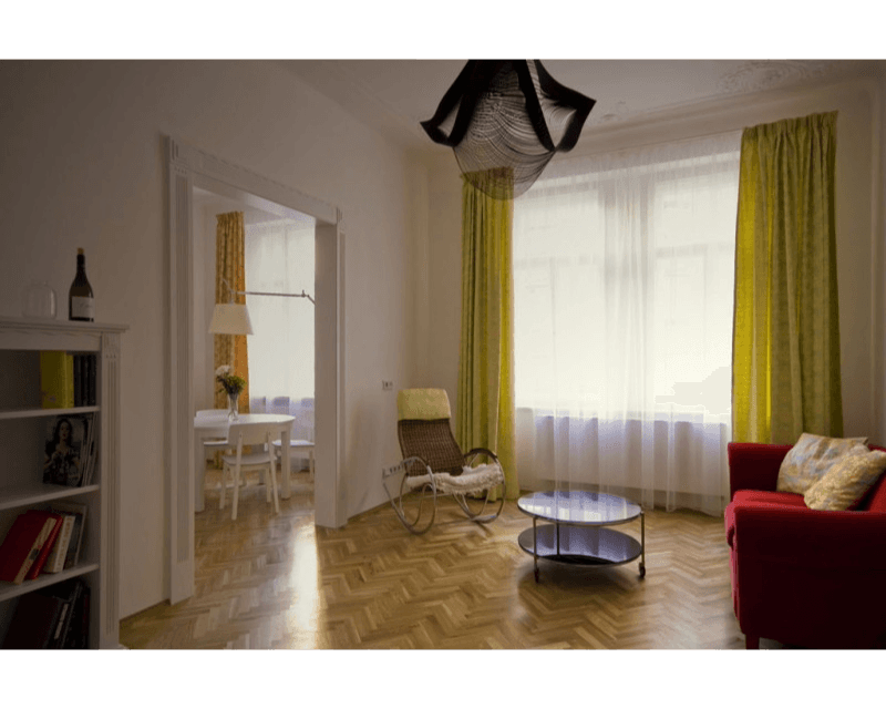 2 bedroom with open-plan kitchen flat to rent, 75 m², Jirečkova, Prague, Prague 2 bedroom with open-plan kitchen flat to rent, 75 m², Jirečkova, Prague, Prague