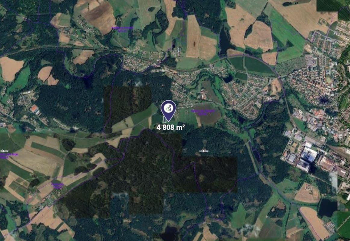 plot for sale, 4,808 m², Hamry nad Sázavou, Vysočina Region plot for sale, 4,808 m², Hamry nad Sázavou, Vysočina Region