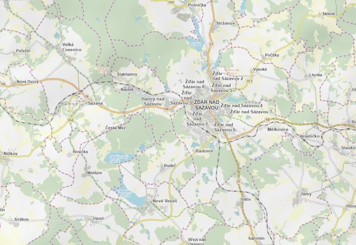 plot for sale, 4,808 m², Hamry nad Sázavou, Vysočina Region plot for sale, 4,808 m², Hamry nad Sázavou, Vysočina Region