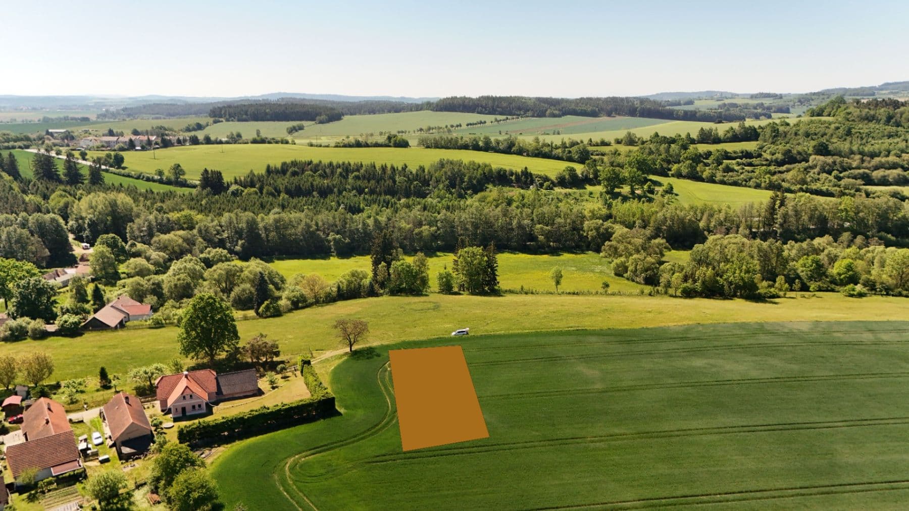 plot for sale, 1,150 m², Rožmitál pod Třemšínem, Středočeský Region plot for sale, 1,150 m², Rožmitál pod Třemšínem, Středočeský Region