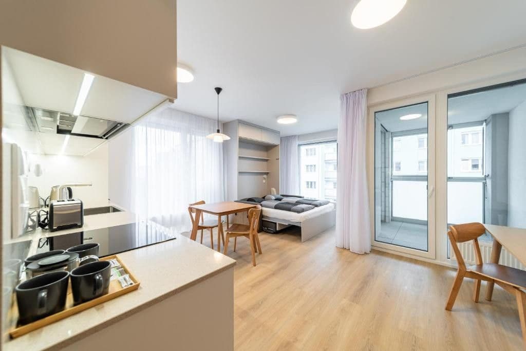 Studio flat to rent, 40 m², Vrbenského, Prague, Prague Studio flat to rent, 40 m², Vrbenského, Prague, Prague