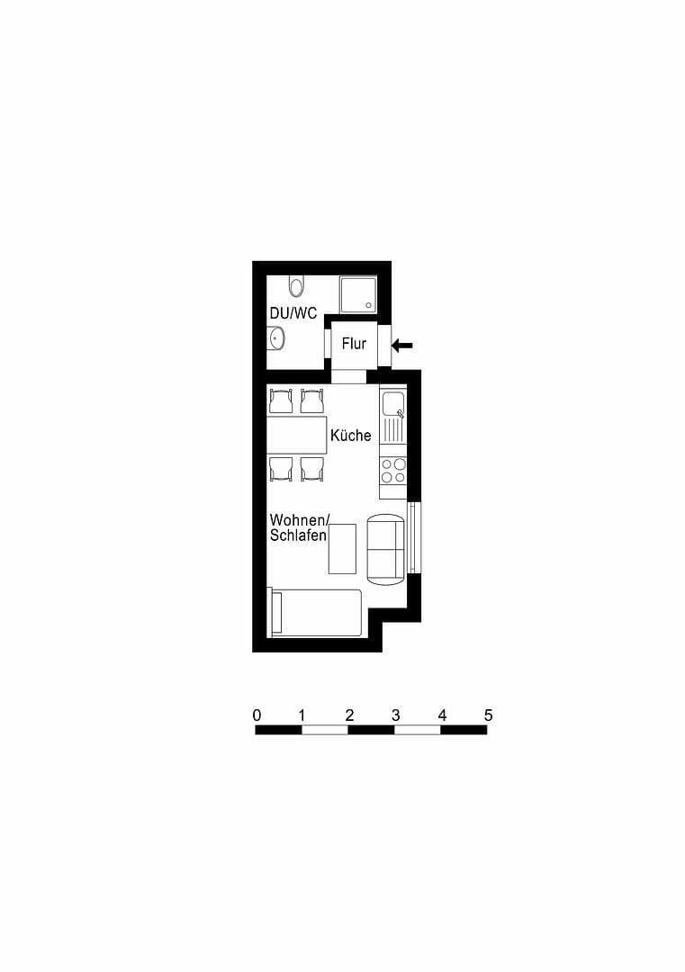 1 bedroom flat to rent, 20 m², Bonn, North Rhine-Westphalia 1 bedroom flat to rent, 20 m², Bonn, North Rhine-Westphalia