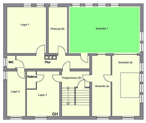 office to rent, 47 m², Gartenstraße 15, Bad Segeberg, Schleswig-Holstein office to rent, 47 m², Gartenstraße 15, Bad Segeberg, Schleswig-Holstein