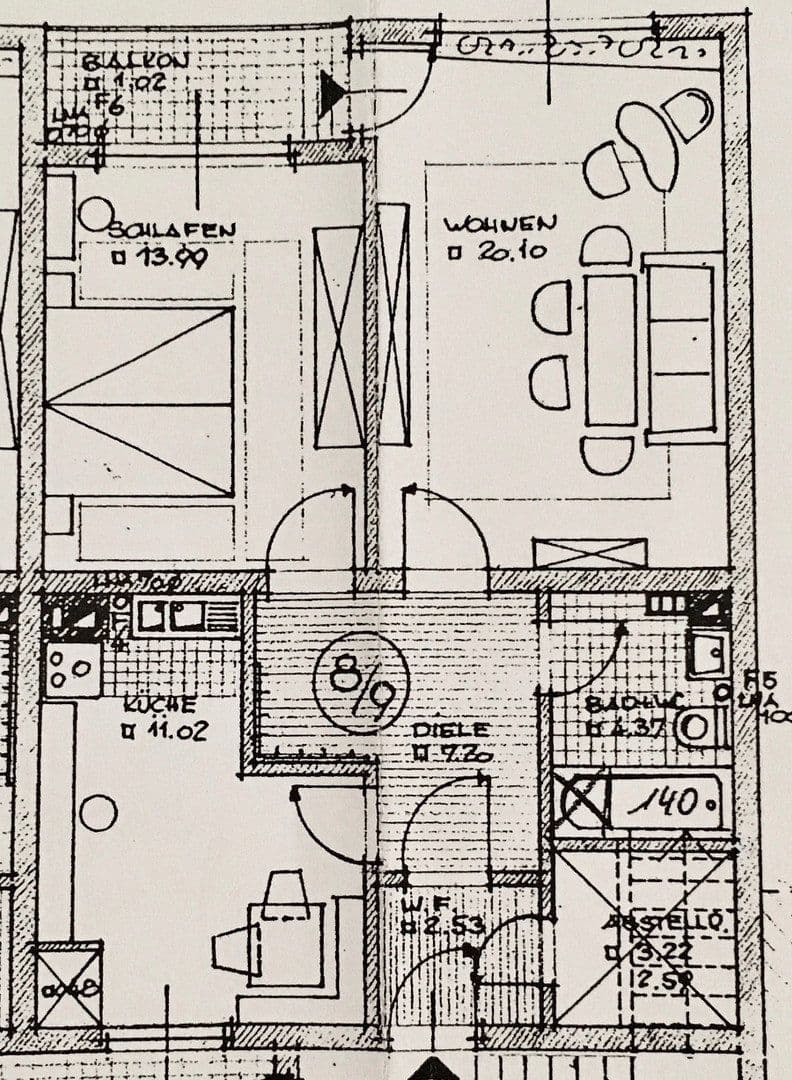1 bedroom with open-plan kitchen flat to rent, 63 m², Markstraße 381, Bochum, North Rhine-Westphalia 1 bedroom with open-plan kitchen flat to rent, 63 m², Markstraße 381, Bochum, North Rhine-Westphalia