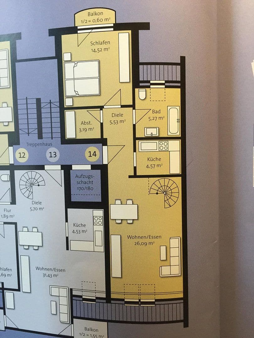 1 bedroom with open-plan kitchen flat for sale, 73 m², Kaeppelstraße 9, Nürnberg, Bavaria 1 bedroom with open-plan kitchen flat for sale, 73 m², Kaeppelstraße 9, Nürnberg, Bavaria
