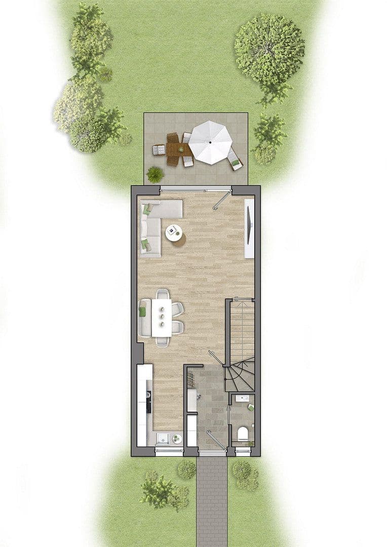 house to rent, 108 m², Castrop-Rauxel, North Rhine-Westphalia house to rent, 108 m², Castrop-Rauxel, North Rhine-Westphalia