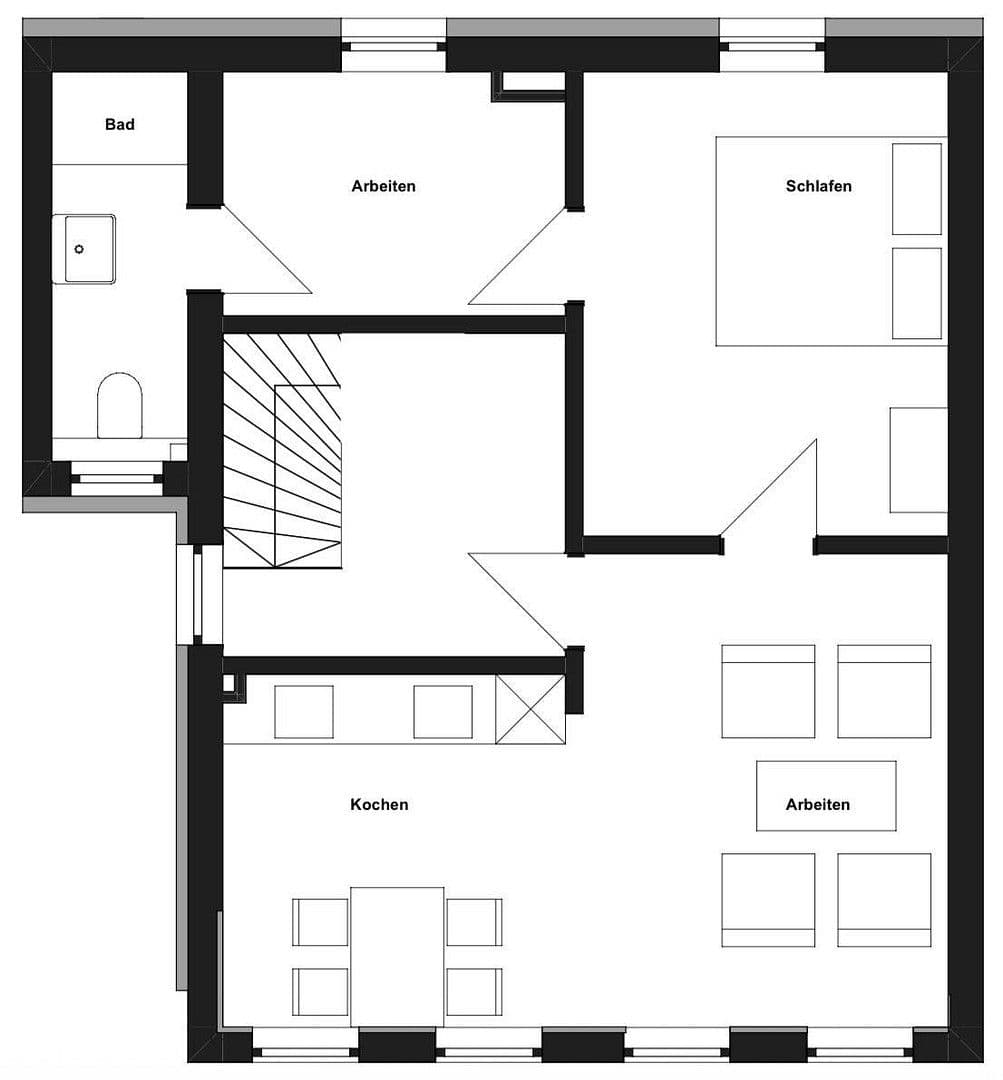 1 bedroom with open-plan kitchen flat to rent, 45 m², Ludwigstraße 48, Lübeck, Schleswig-Holstein 1 bedroom with open-plan kitchen flat to rent, 45 m², Ludwigstraße 48, Lübeck, Schleswig-Holstein