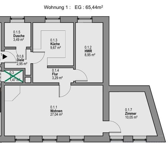 3 bedroom flat to rent, 66 m², Medinger Straße 31, Bad Bevensen, Lower Saxony 3 bedroom flat to rent, 66 m², Medinger Straße 31, Bad Bevensen, Lower Saxony