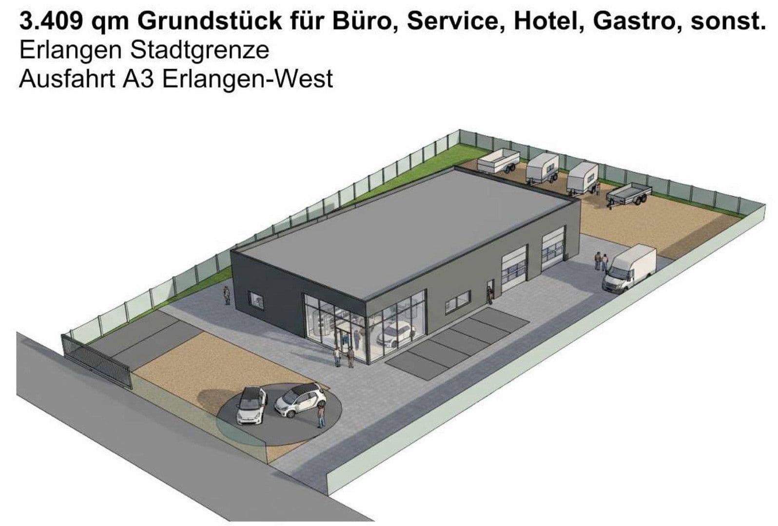 plot for sale, 3,409 m², Im Gewerbepark 19, Heßdorf, Bavaria plot for sale, 3,409 m², Im Gewerbepark 19, Heßdorf, Bavaria