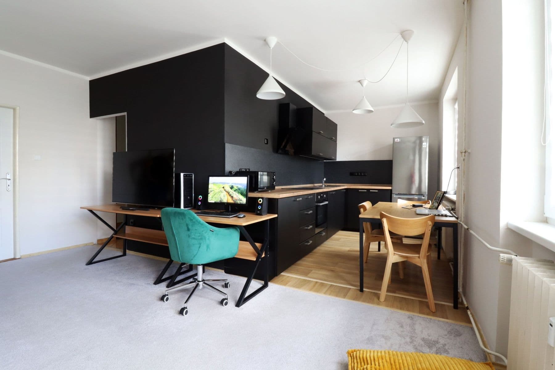 1 bedroom with open-plan kitchen flat to rent, 52 m², Frýdecká, Prague, Prague 1 bedroom with open-plan kitchen flat to rent, 52 m², Frýdecká, Prague, Prague