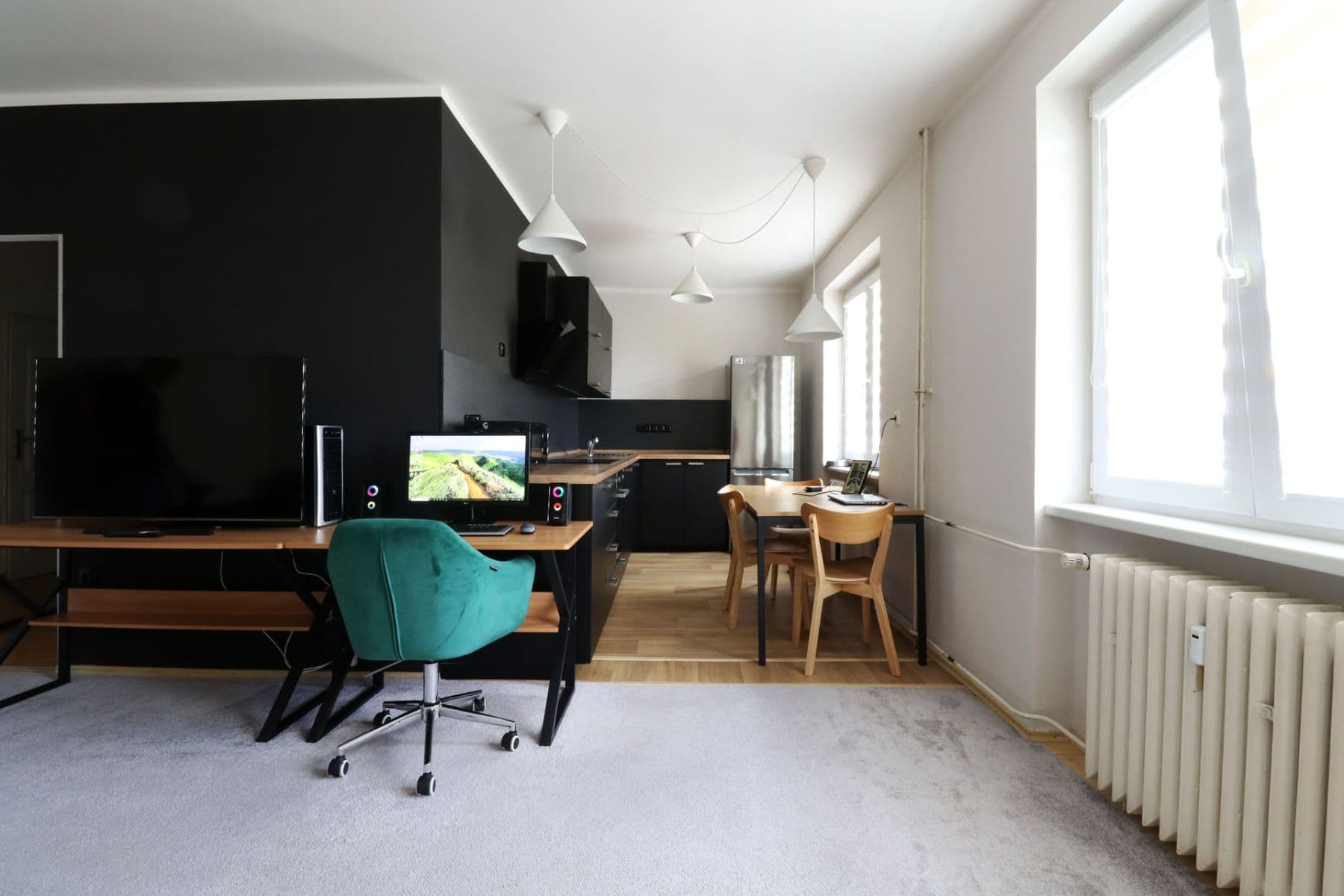 1 bedroom with open-plan kitchen flat to rent, 52 m², Frýdecká, Prague, Prague 1 bedroom with open-plan kitchen flat to rent, 52 m², Frýdecká, Prague, Prague