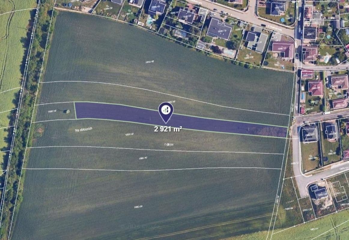 plot for sale, 2,921 m², Kladno, Středočeský Region plot for sale, 2,921 m², Kladno, Středočeský Region