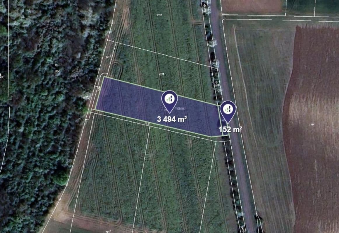 plot for sale, 18,782 m², Ctiněves, Ústecký Region plot for sale, 18,782 m², Ctiněves, Ústecký Region