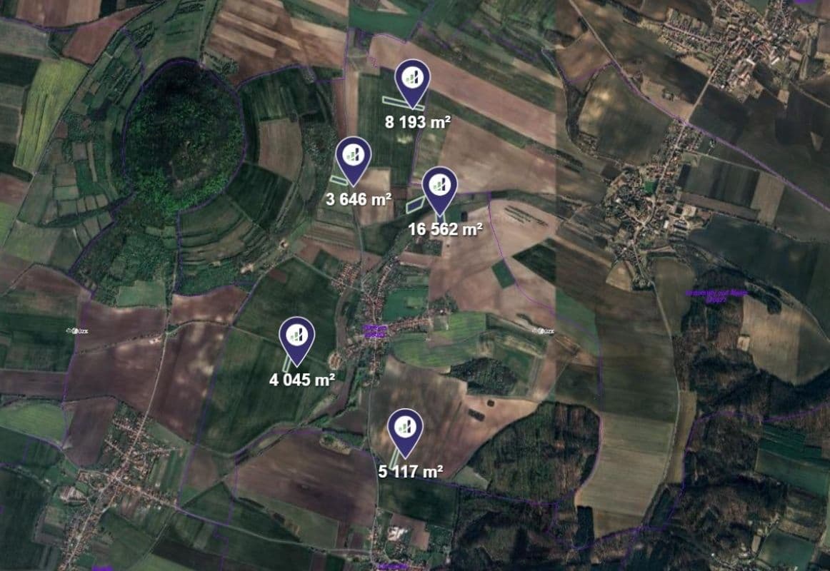 plot for sale, 18,782 m², Ctiněves, Ústecký Region plot for sale, 18,782 m², Ctiněves, Ústecký Region