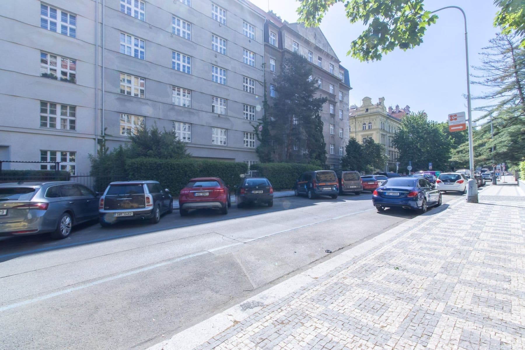 2 bedroom with open-plan kitchen flat to rent, 78 m², Nezamyslova, Prague, Prague 2 bedroom with open-plan kitchen flat to rent, 78 m², Nezamyslova, Prague, Prague