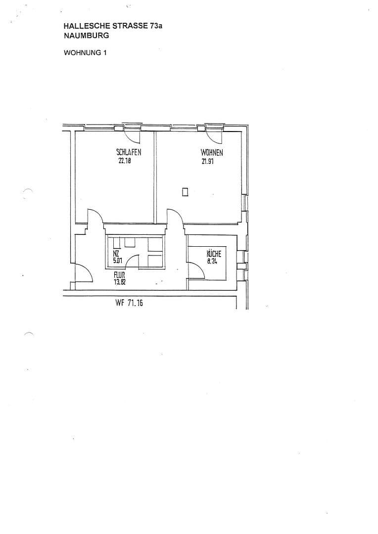 2 bedroom flat to rent, 72 m², Hallesche Straße 73a, Naumburg (Saale), Saxony-Anhalt 2 bedroom flat to rent, 72 m², Hallesche Straße 73a, Naumburg (Saale), Saxony-Anhalt