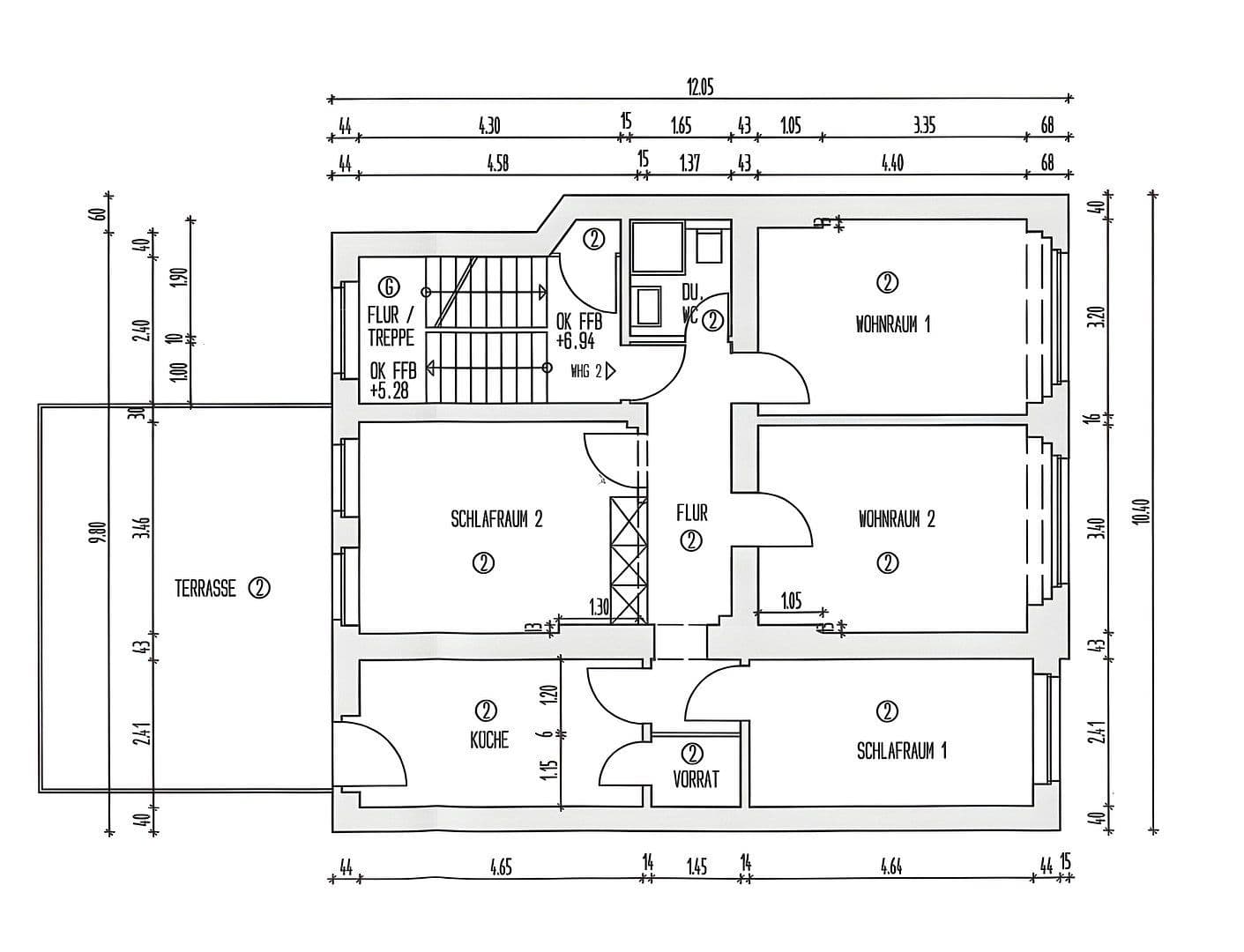 4 bedroom flat to rent, 95 m², Marburger Tor 4, Siegen, North Rhine-Westphalia 4 bedroom flat to rent, 95 m², Marburger Tor 4, Siegen, North Rhine-Westphalia