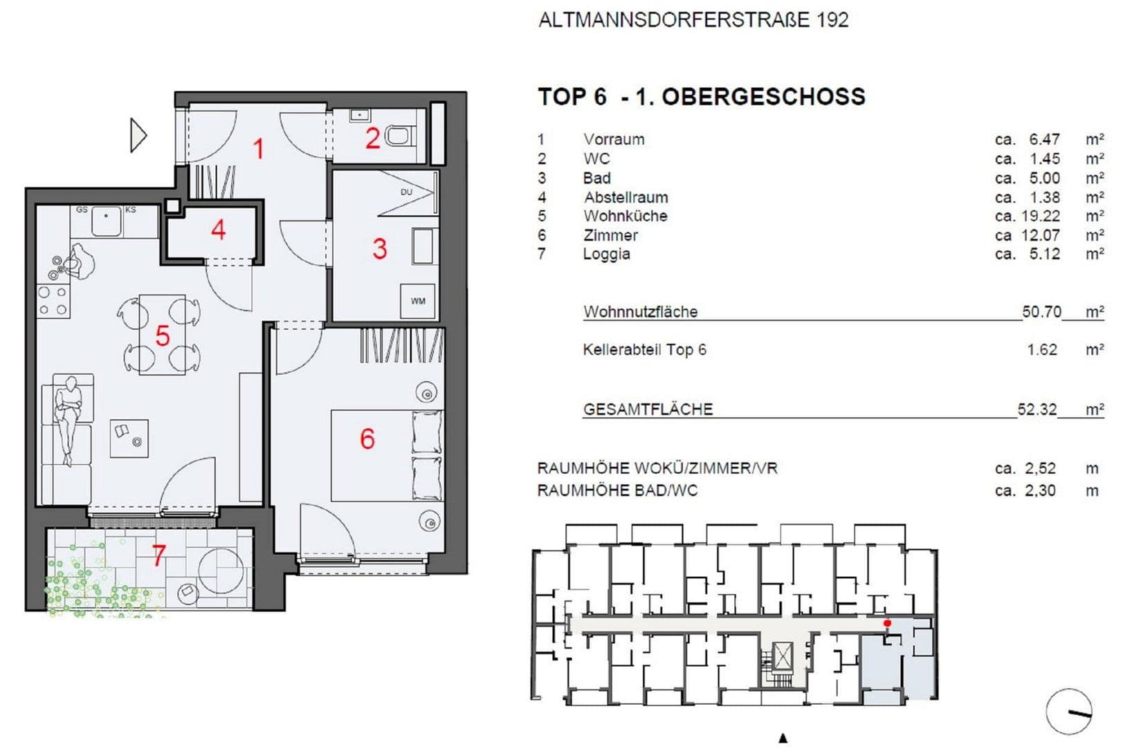 1 bedroom flat to rent, 46 m², Altmannsdorfer Straße 192, Wien, Vienna 1 bedroom flat to rent, 46 m², Altmannsdorfer Straße 192, Wien, Vienna