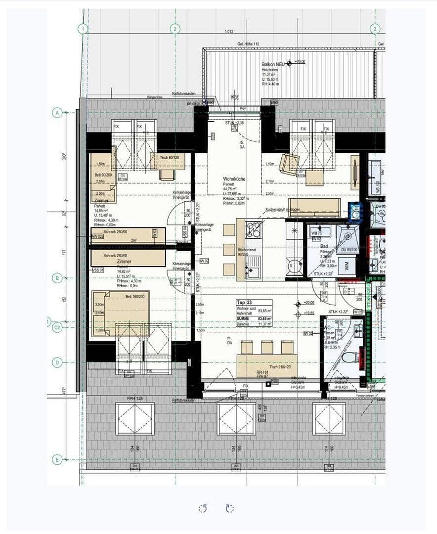 3 bedroom flat to rent, 84 m², Wien, Vienna 3 bedroom flat to rent, 84 m², Wien, Vienna