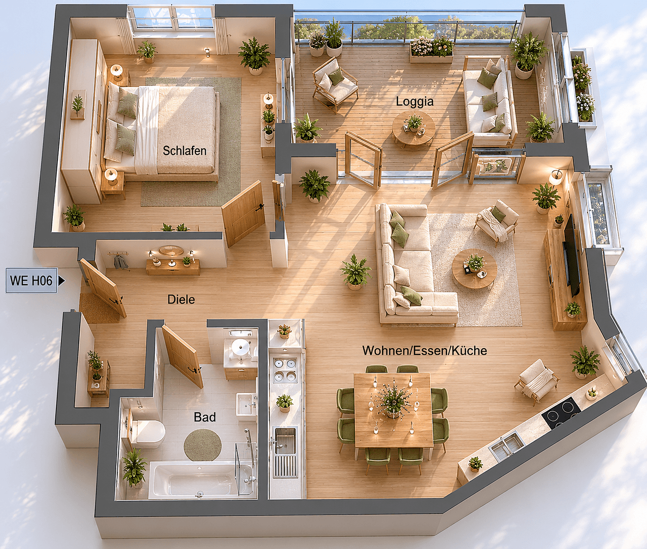 2 bedroom flat to rent, 65 m², Darmstadt, Hesse 2 bedroom flat to rent, 65 m², Darmstadt, Hesse
