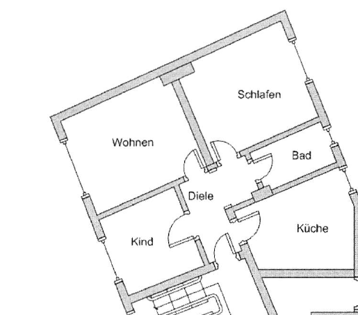 3 bedroom flat to rent, 67 m², Dollendorfstr. 27, Essen, North Rhine-Westphalia 3 bedroom flat to rent, 67 m², Dollendorfstr. 27, Essen, North Rhine-Westphalia