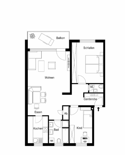 4 bedroom flat for sale, 111 m², Freiburg im Breisgau, Baden-Württemberg 4 bedroom flat for sale, 111 m², Freiburg im Breisgau, Baden-Württemberg