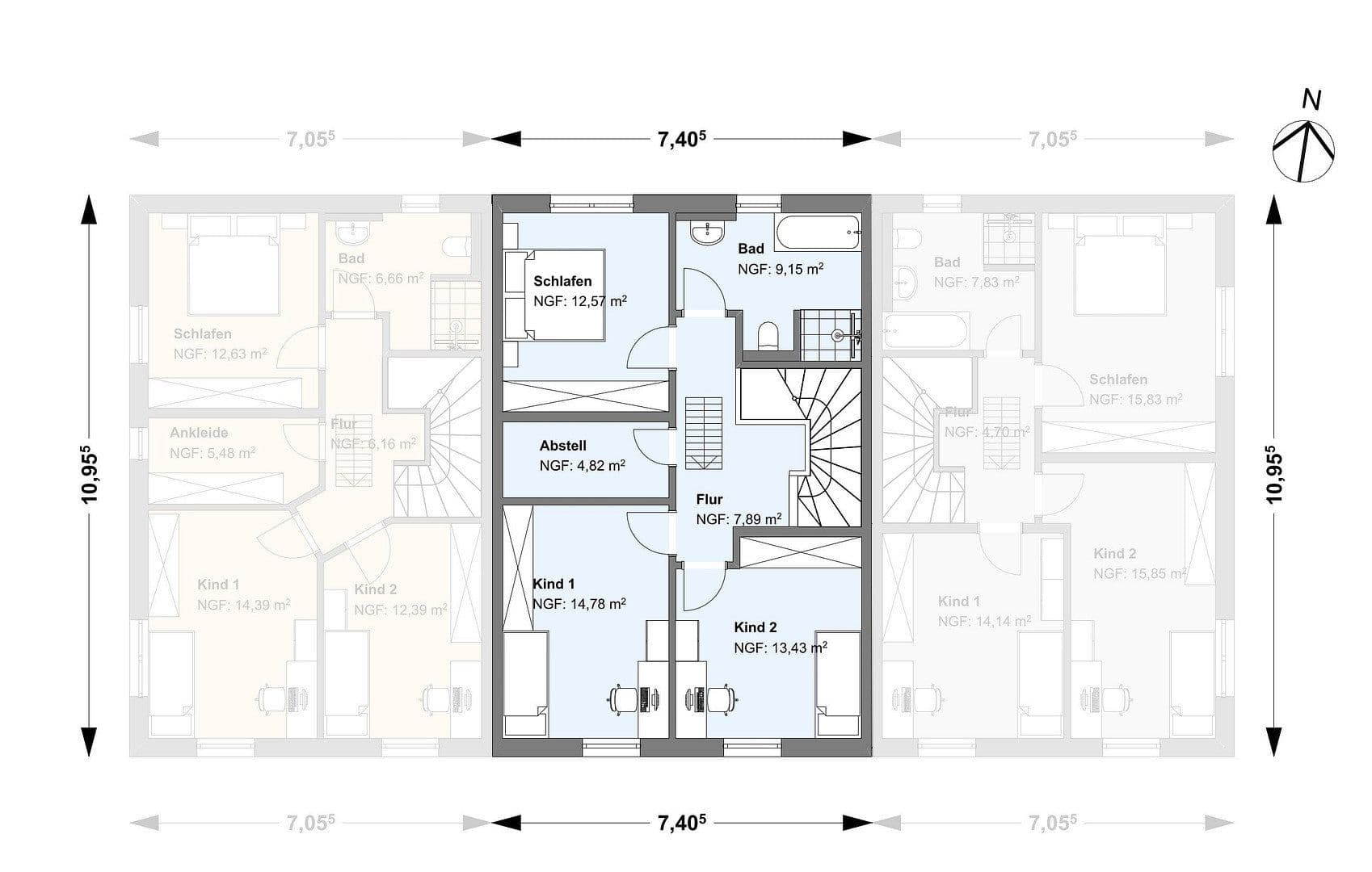 house for sale, 127 m², Rosdorf, Lower Saxony house for sale, 127 m², Rosdorf, Lower Saxony