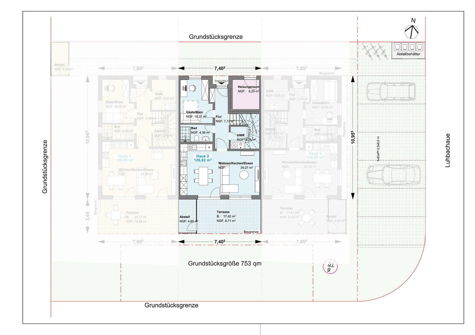 house for sale, 127 m², Rosdorf, Lower Saxony house for sale, 127 m², Rosdorf, Lower Saxony