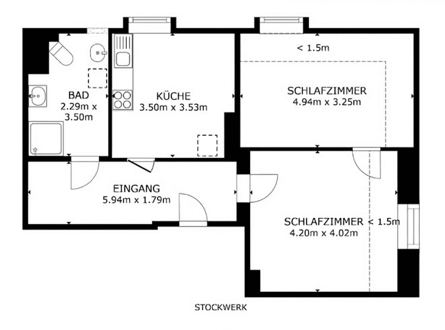 2 bedroom flat to rent, 59 m², Annenstraße, Witten, North Rhine-Westphalia 2 bedroom flat to rent, 59 m², Annenstraße, Witten, North Rhine-Westphalia