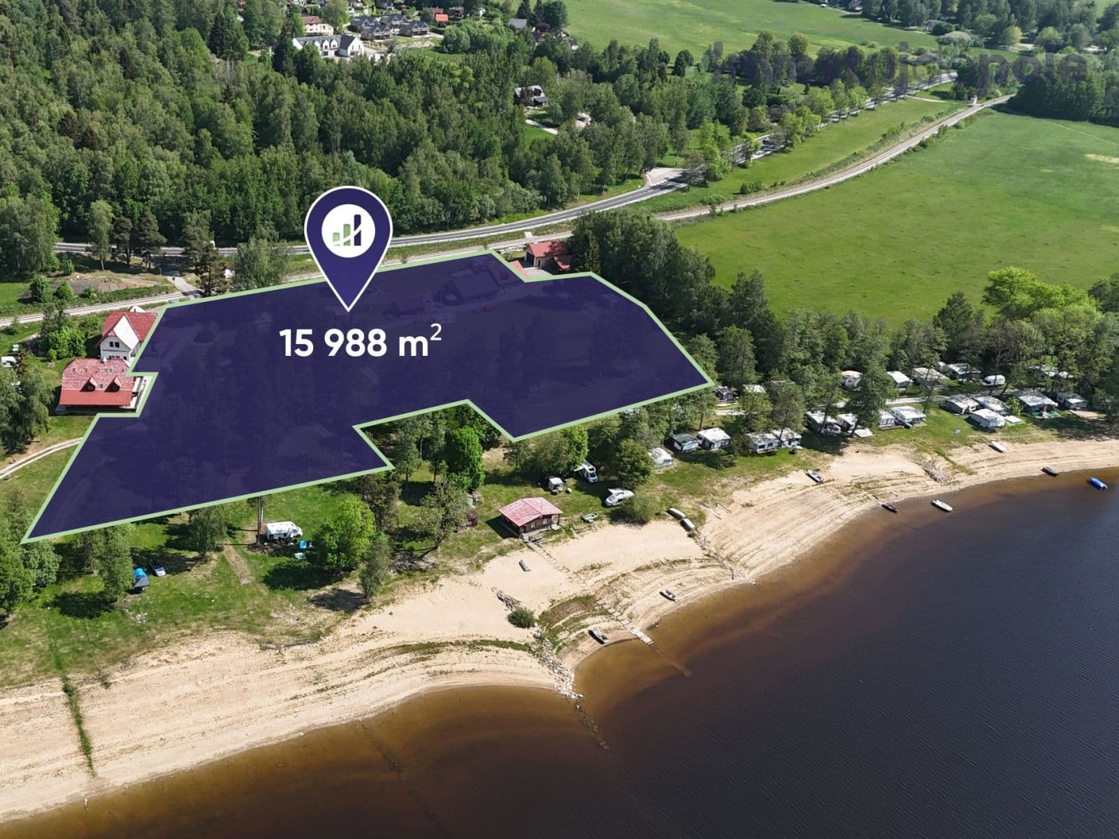 plot for sale, 15,988 m², Horní Planá, Jihočeský Region plot for sale, 15,988 m², Horní Planá, Jihočeský Region