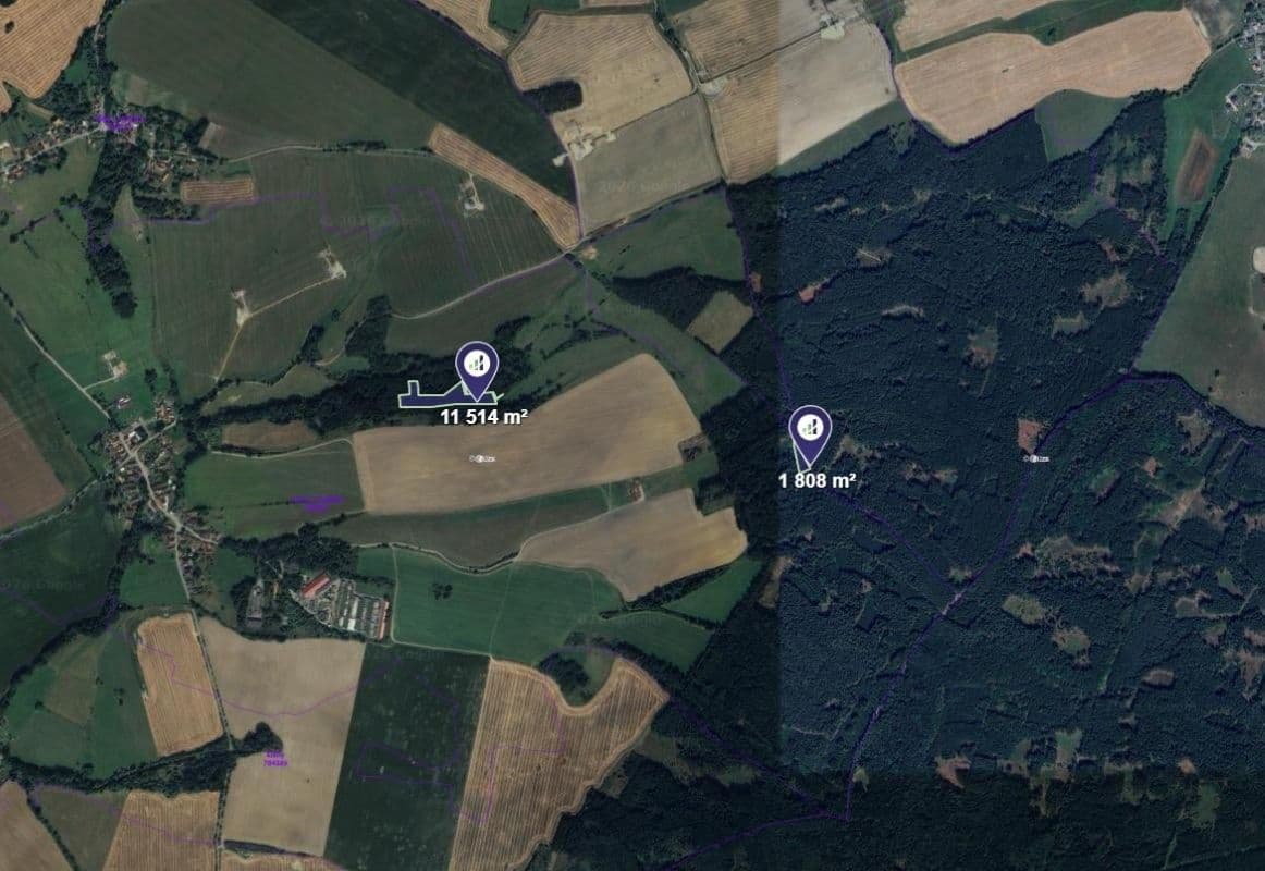 plot for sale, 13,322 m², Řenče, Plzeňský Region plot for sale, 13,322 m², Řenče, Plzeňský Region