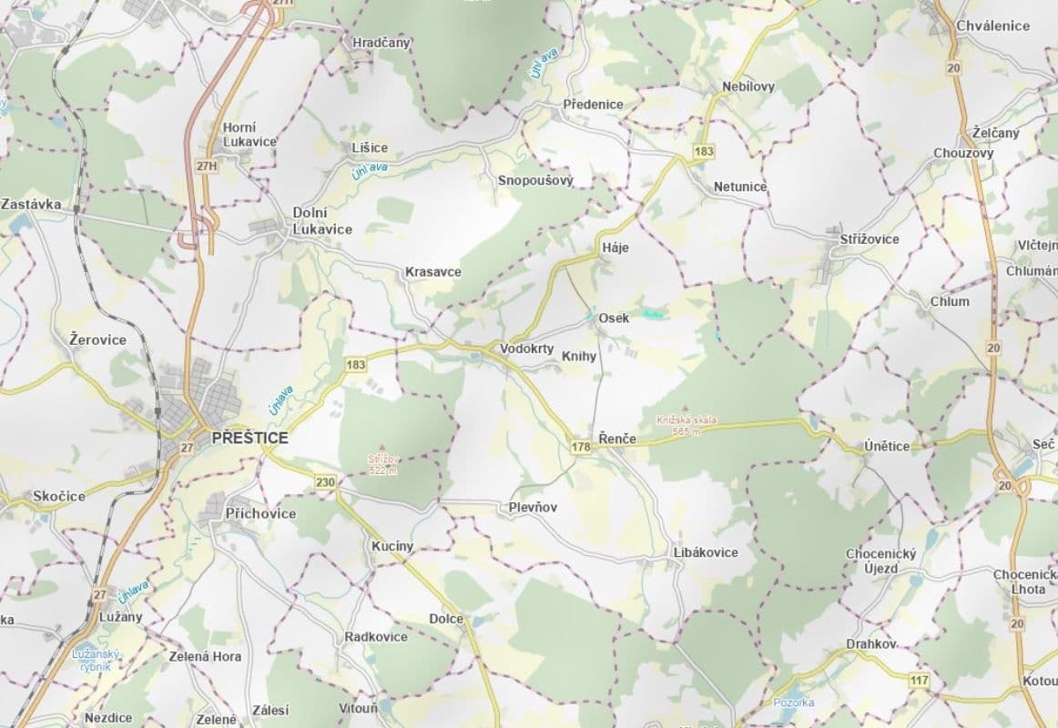 plot for sale, 13,322 m², Řenče, Plzeňský Region plot for sale, 13,322 m², Řenče, Plzeňský Region