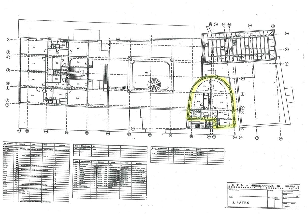 3 bedroom flat to rent, 126 m², Jungmannova, Prague, Prague 3 bedroom flat to rent, 126 m², Jungmannova, Prague, Prague