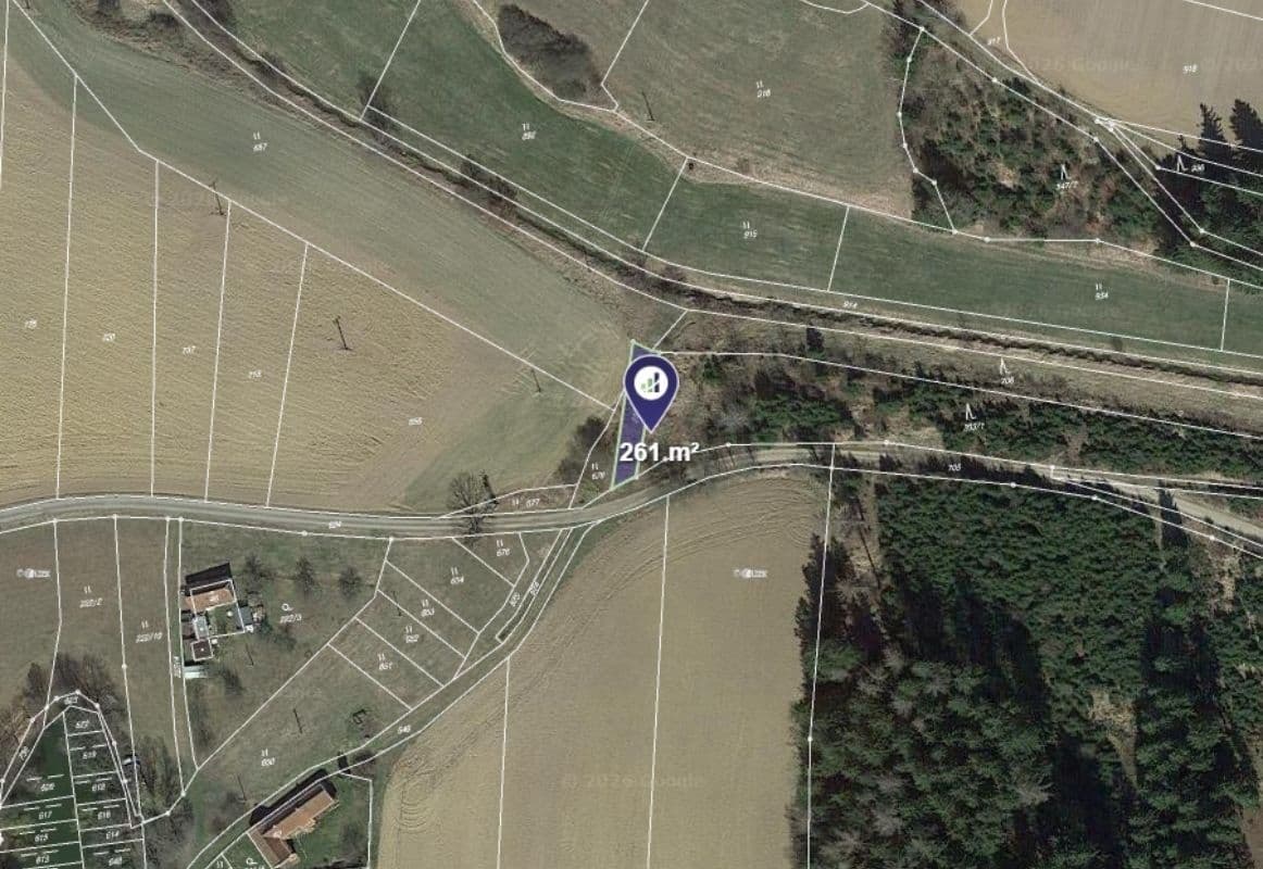 plot for sale, 261 m², Vodice, Jihočeský Region plot for sale, 261 m², Vodice, Jihočeský Region