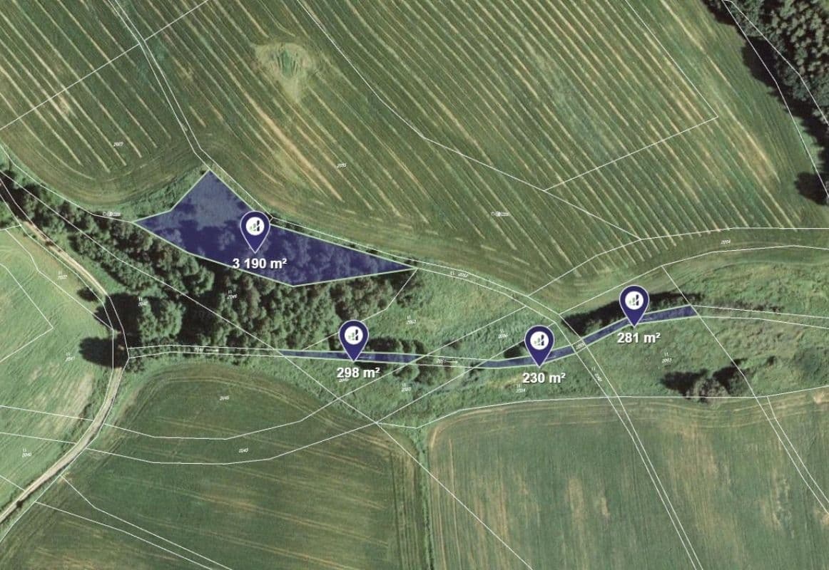 plot for sale, 3,999 m², Březina, Pardubický Region plot for sale, 3,999 m², Březina, Pardubický Region