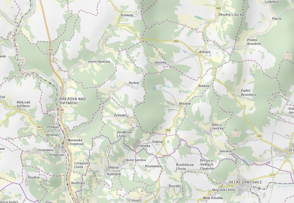 plot for sale, 3,999 m², Březina, Pardubický Region plot for sale, 3,999 m², Březina, Pardubický Region