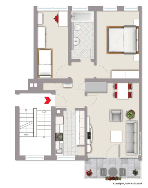 3 bedroom flat for sale, 69 m², Straßburgerstr. 1, Koblenz, Rhineland-Palatinate 3 bedroom flat for sale, 69 m², Straßburgerstr. 1, Koblenz, Rhineland-Palatinate