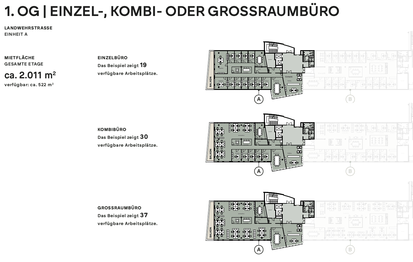 office to rent, 1,846 m², Landwehrstraße 51, Darmstadt, Hesse office to rent, 1,846 m², Landwehrstraße 51, Darmstadt, Hesse