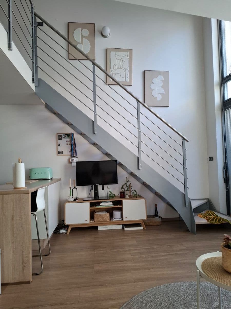 1 bedroom with open-plan kitchen flat to rent, 48 m², U Libeňského pivovaru, Prague, Prague 1 bedroom with open-plan kitchen flat to rent, 48 m², U Libeňského pivovaru, Prague, Prague