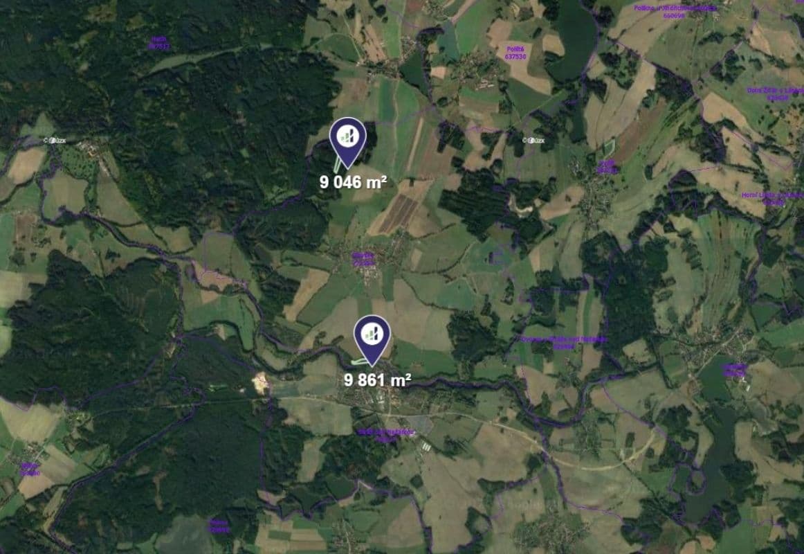 plot for sale, 18,907 m², Plavsko, Jihočeský Region plot for sale, 18,907 m², Plavsko, Jihočeský Region