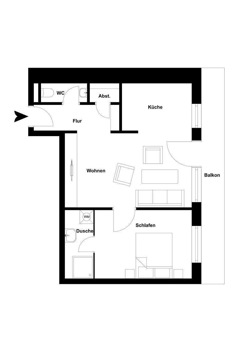 2 bedroom flat for sale, 52 m², Vechta, Lower Saxony 2 bedroom flat for sale, 52 m², Vechta, Lower Saxony