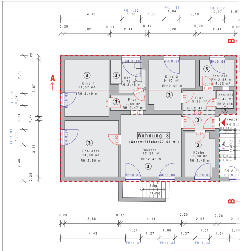 3 bedroom with open-plan kitchen flat to rent, 78 m², Neukieritzsch, Saxony 3 bedroom with open-plan kitchen flat to rent, 78 m², Neukieritzsch, Saxony