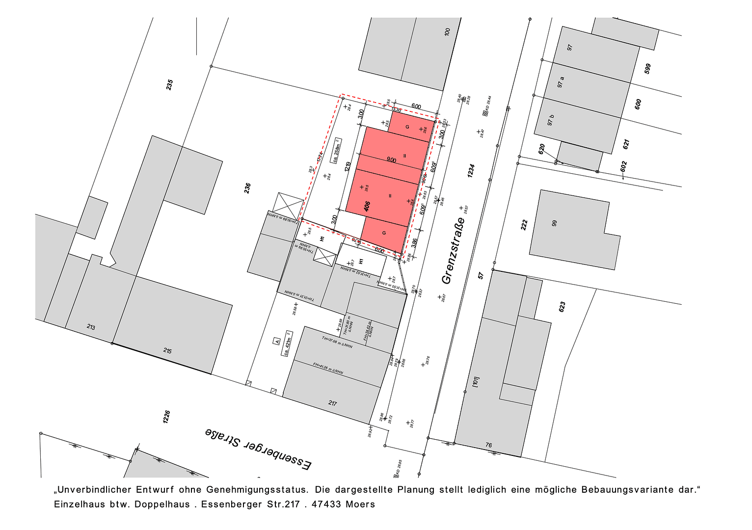 plot for sale, 258 m², Grenzstraße, Moers, North Rhine-Westphalia plot for sale, 258 m², Grenzstraße, Moers, North Rhine-Westphalia