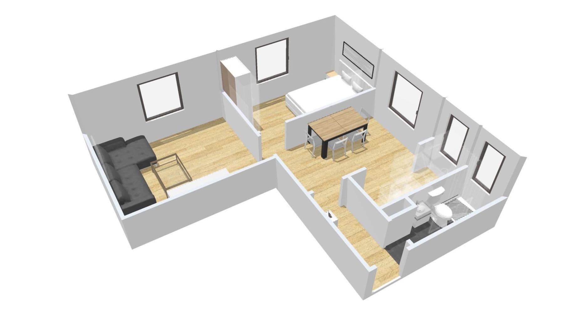2 bedroom flat to rent, 45 m², Ravensbrink 9a, Osnabrück, Lower Saxony 2 bedroom flat to rent, 45 m², Ravensbrink 9a, Osnabrück, Lower Saxony
