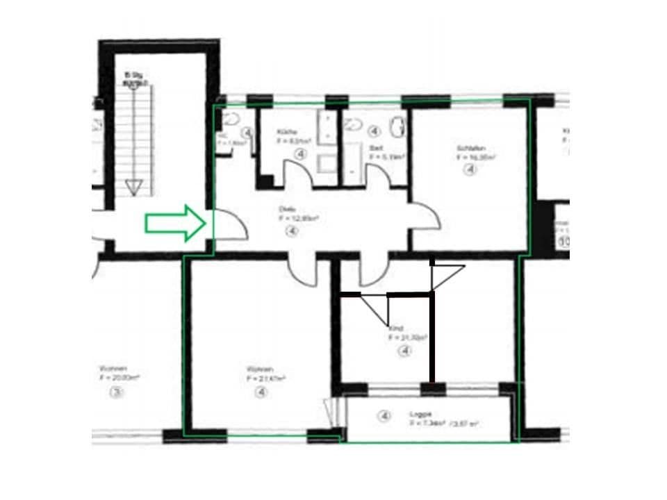 4 bedroom flat for sale, 94 m², Kirchheim, Bavaria 4 bedroom flat for sale, 94 m², Kirchheim, Bavaria