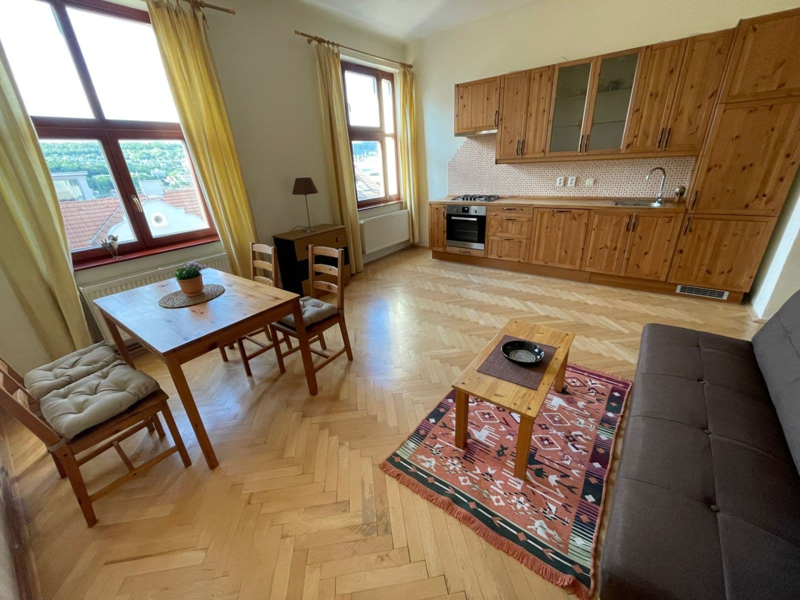 1 bedroom with open-plan kitchen flat to rent, 45 m², Musílkova, Prague, Prague 1 bedroom with open-plan kitchen flat to rent, 45 m², Musílkova, Prague, Prague