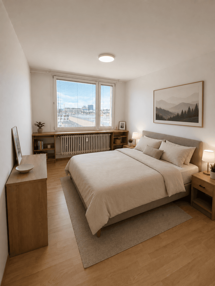 2 bedroom with open-plan kitchen flat to rent, 80 m², Na Jarově, Prague, Prague 2 bedroom with open-plan kitchen flat to rent, 80 m², Na Jarově, Prague, Prague