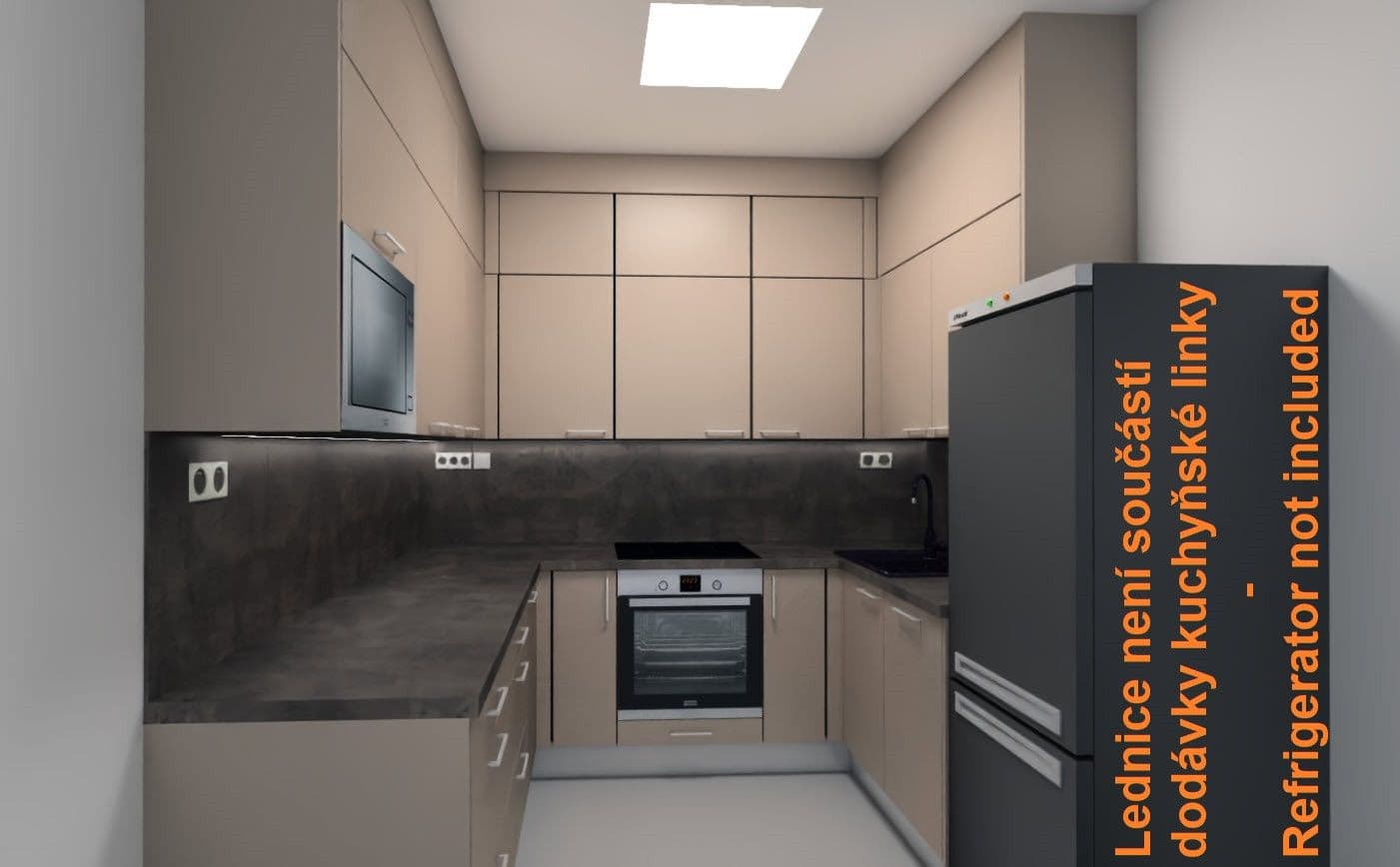 1 bedroom with open-plan kitchen flat to rent, 52 m², Waltariho, Prague, Prague 1 bedroom with open-plan kitchen flat to rent, 52 m², Waltariho, Prague, Prague