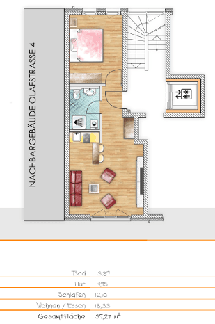2 bedroom flat for sale, 40 m², Nürnberg, Bavaria 2 bedroom flat for sale, 40 m², Nürnberg, Bavaria